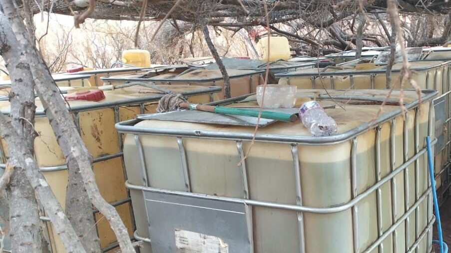 Aseguran 15 mil litros de huachicol en poliducto de Pemex en Sonora