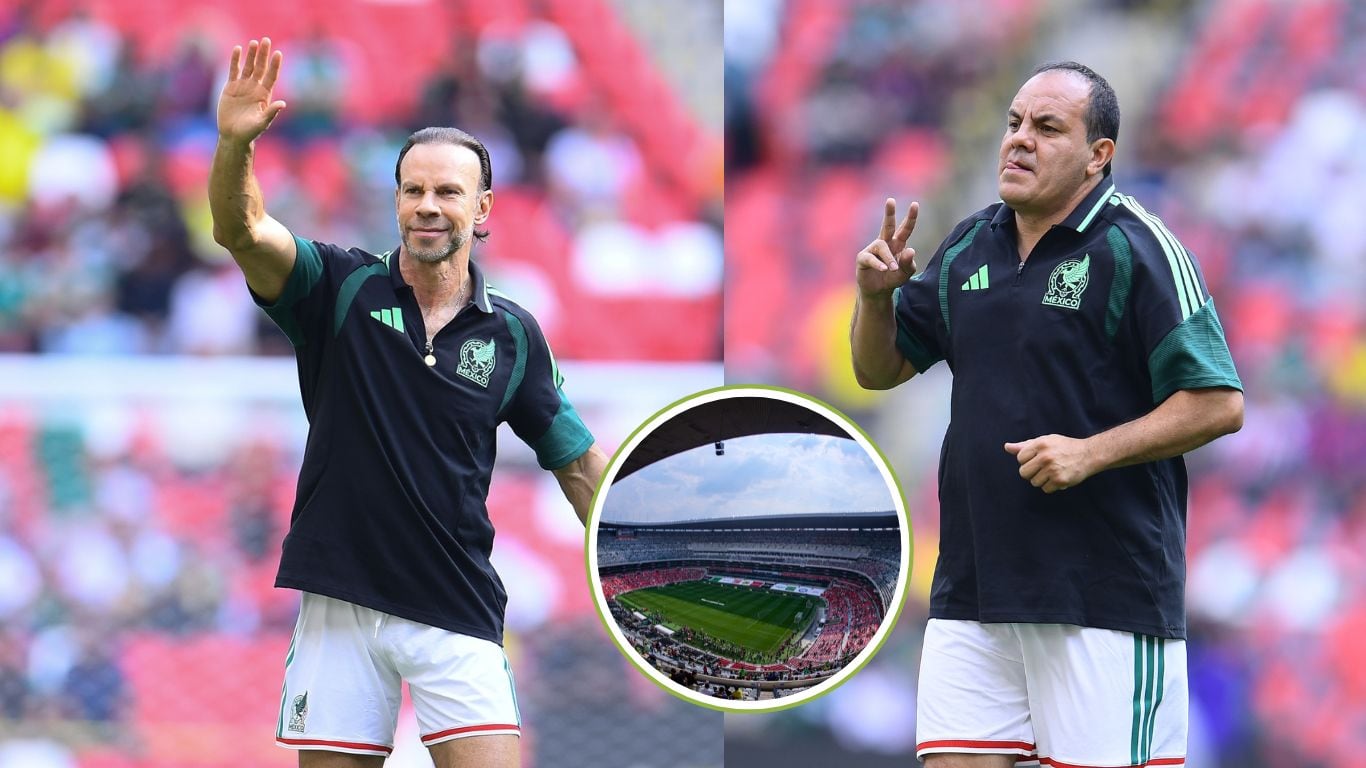 Zague y Cuauhtémoc Blanco
