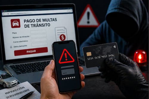 Ciberfraude en multas: alertan por sitios falsos que roban datos personales y bancarios