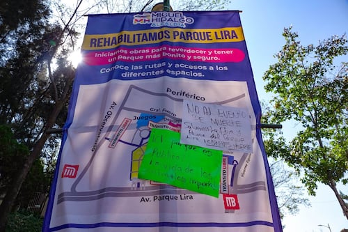 Morena exige a Tabe cancelar Alicia en el País de las Maravillas en Parque Lira por privatización del espacio público