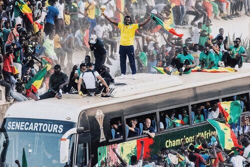 Locura total en Senegal por el título de la Copa Africana de Naciones 