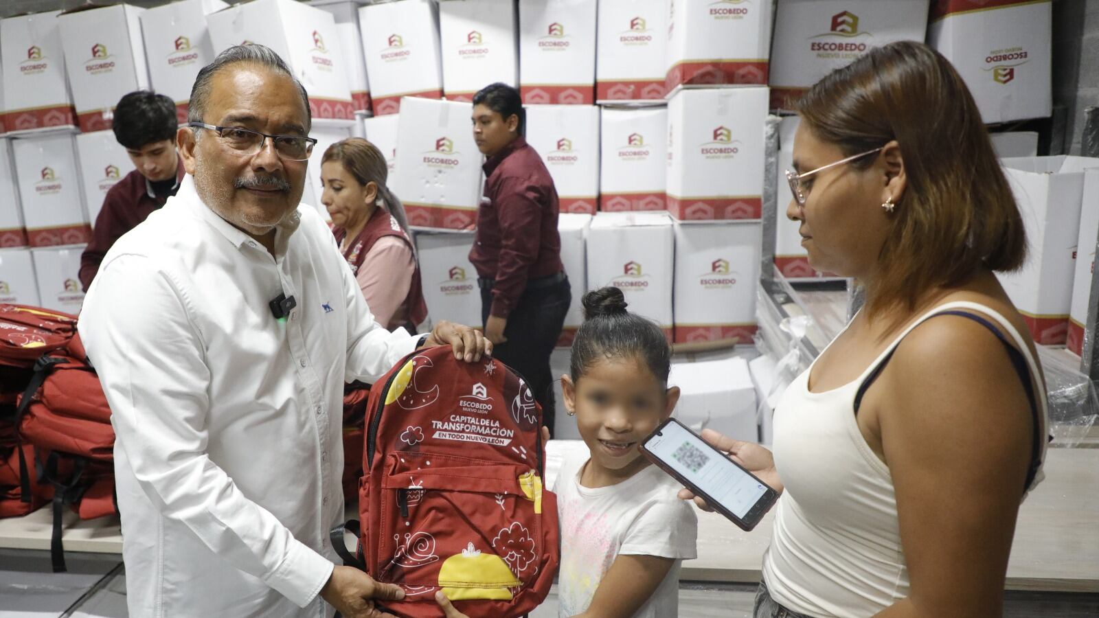 Esta entrega, señaló Mijes, forma parte de las acciones impulsadas por la 4T Norteña.