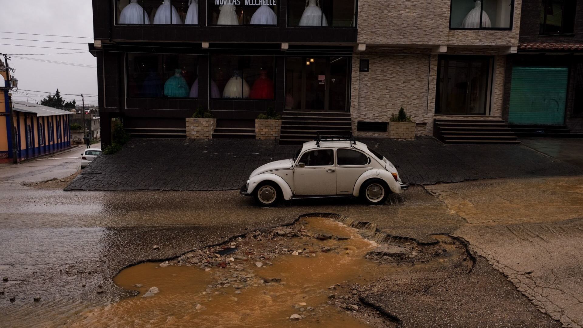 El bache de cada día