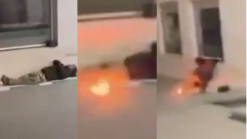 Lanzan cohete a indigente que dormía en calle de Ciudad Valles