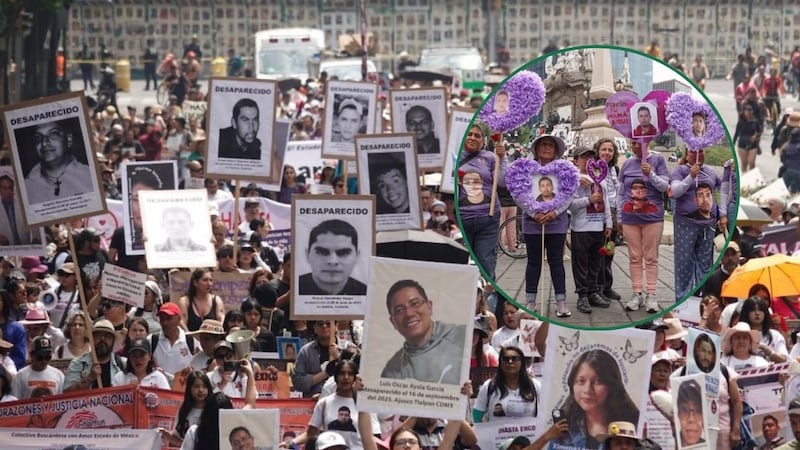 ¡Dolor en el Día de las Madres! Marchan buscadoras en CDMX por sus hijos desaparecidos