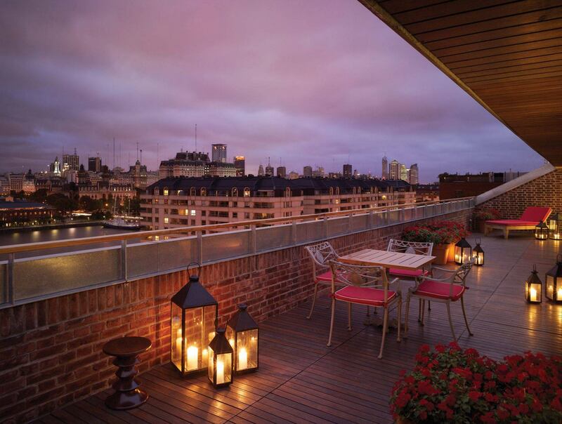 Suite Faena del Hotel Faena, lugar donde se encuentra Luis Miguel en Argentina