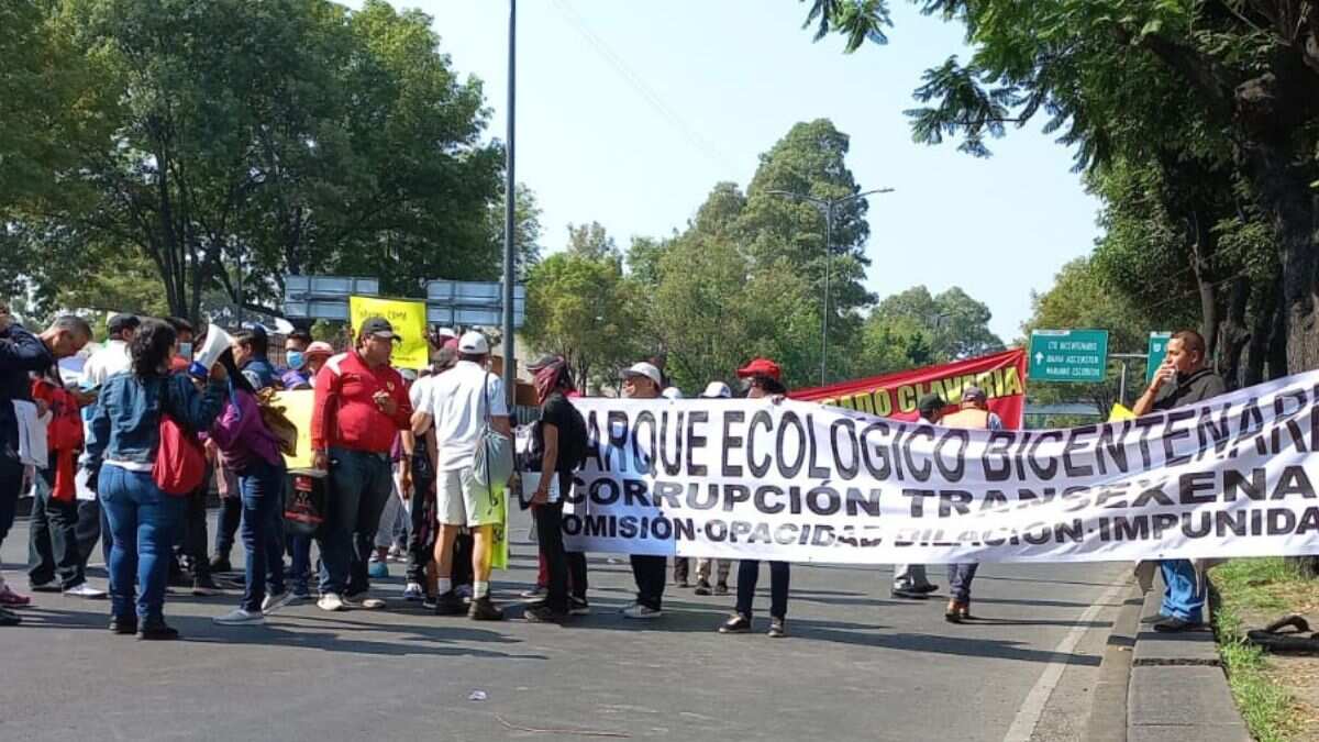 Bloquean Aquiles Serdán por conciertos masivos en Parque Bicentenario.