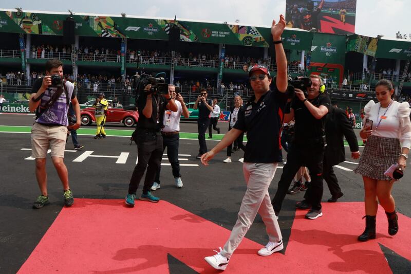Así se vivió el desfile de F1 en el AHR