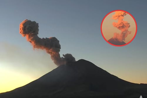 Popocatépetl despierta con exhalación de 1 km: activan Alerta Volcánica Fase 2