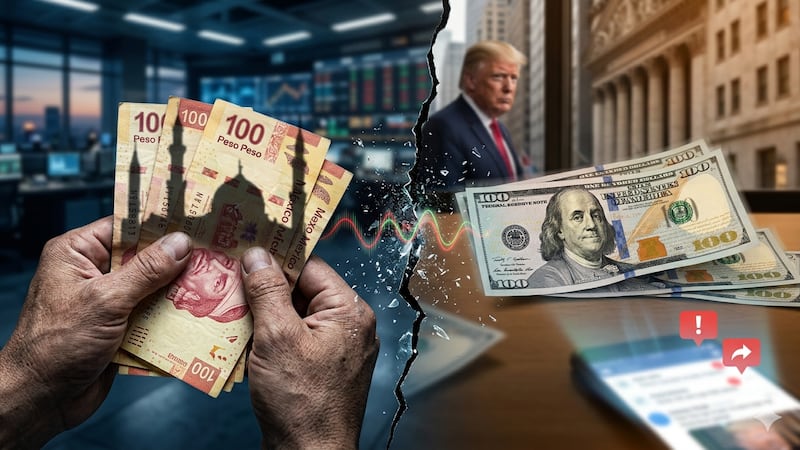 Dólar sacude al peso por tensión con Irán; Trump enfría el golpe