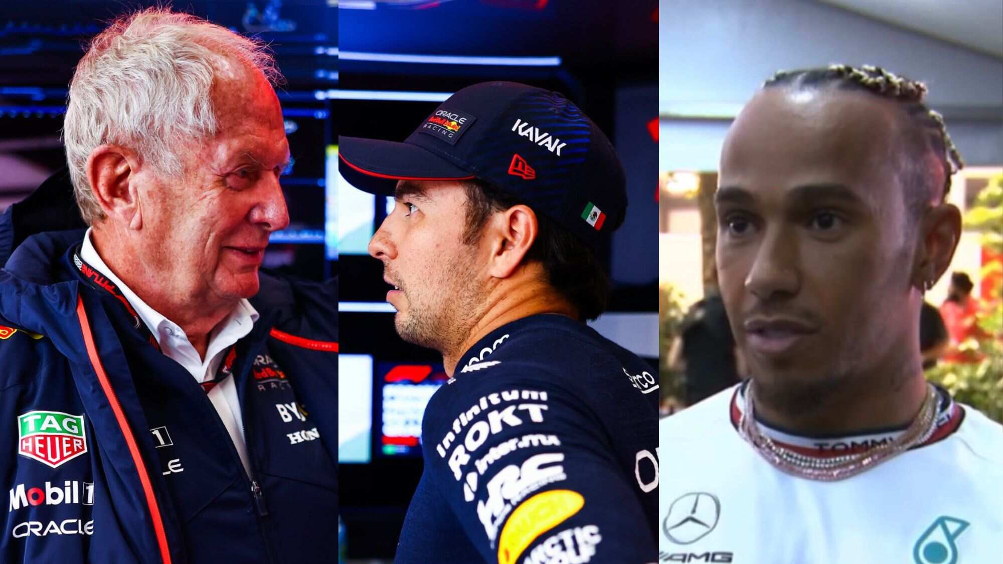 Lewis Hamilton, Checo Pérez