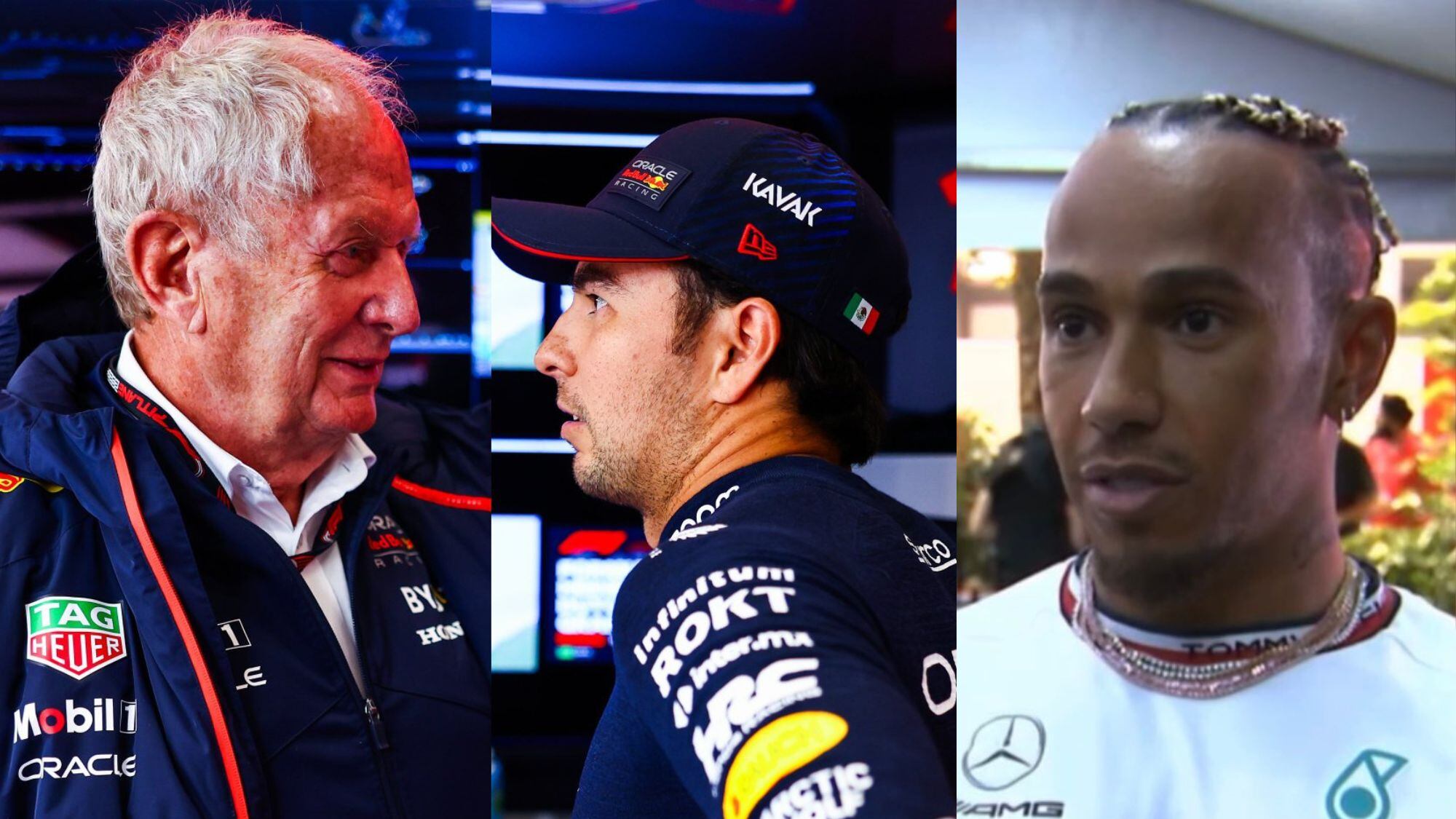 Lewis Hamilton, Checo Pérez