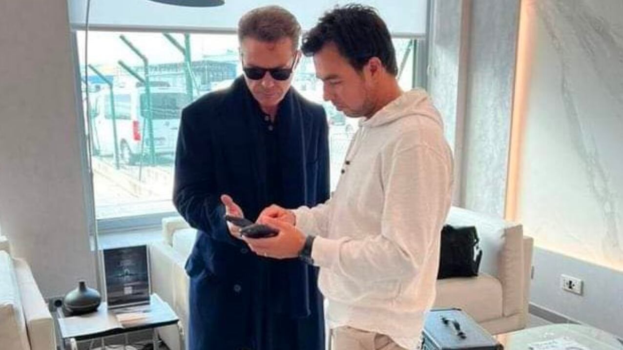 Checo Pérez tiene una gran amistad con Luis Miguel.