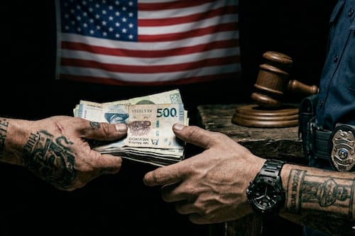 EE. UU. acusa a 10 funcionarios por sobornos de hasta 192 mil pesos ligados a Los Chapitos