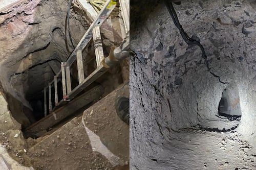 Túnel secreto rumbo a EE.UU. es inhabilitado; hay un detenido en operativo federal