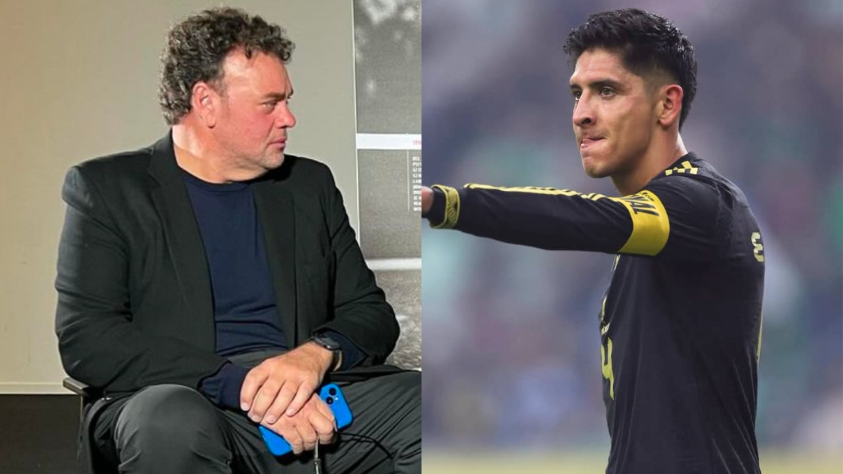 Faitelson arremetió contra Edson Álvarez.