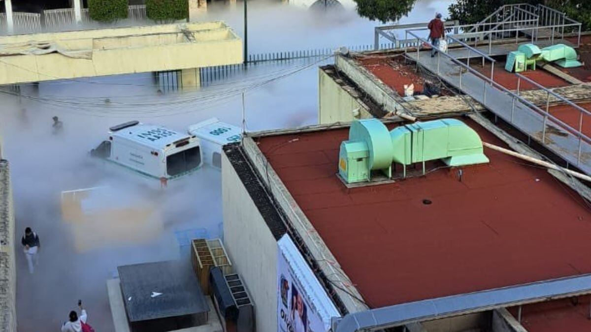 Explosión en clínica IMSS Tlalnepantla: pacientes desalojados por fuga de oxígeno