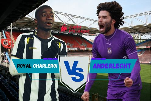 Sporting Charleroi vs. Anderlecht, ¿cuándo, dónde y a qué hora ver el partido del Chino Huerta?