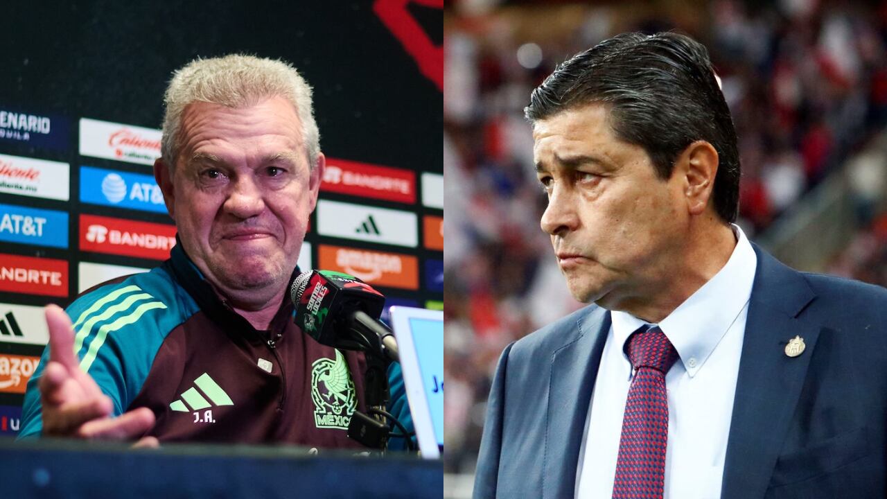 Javier Aguirre y Luis Fernando Tena