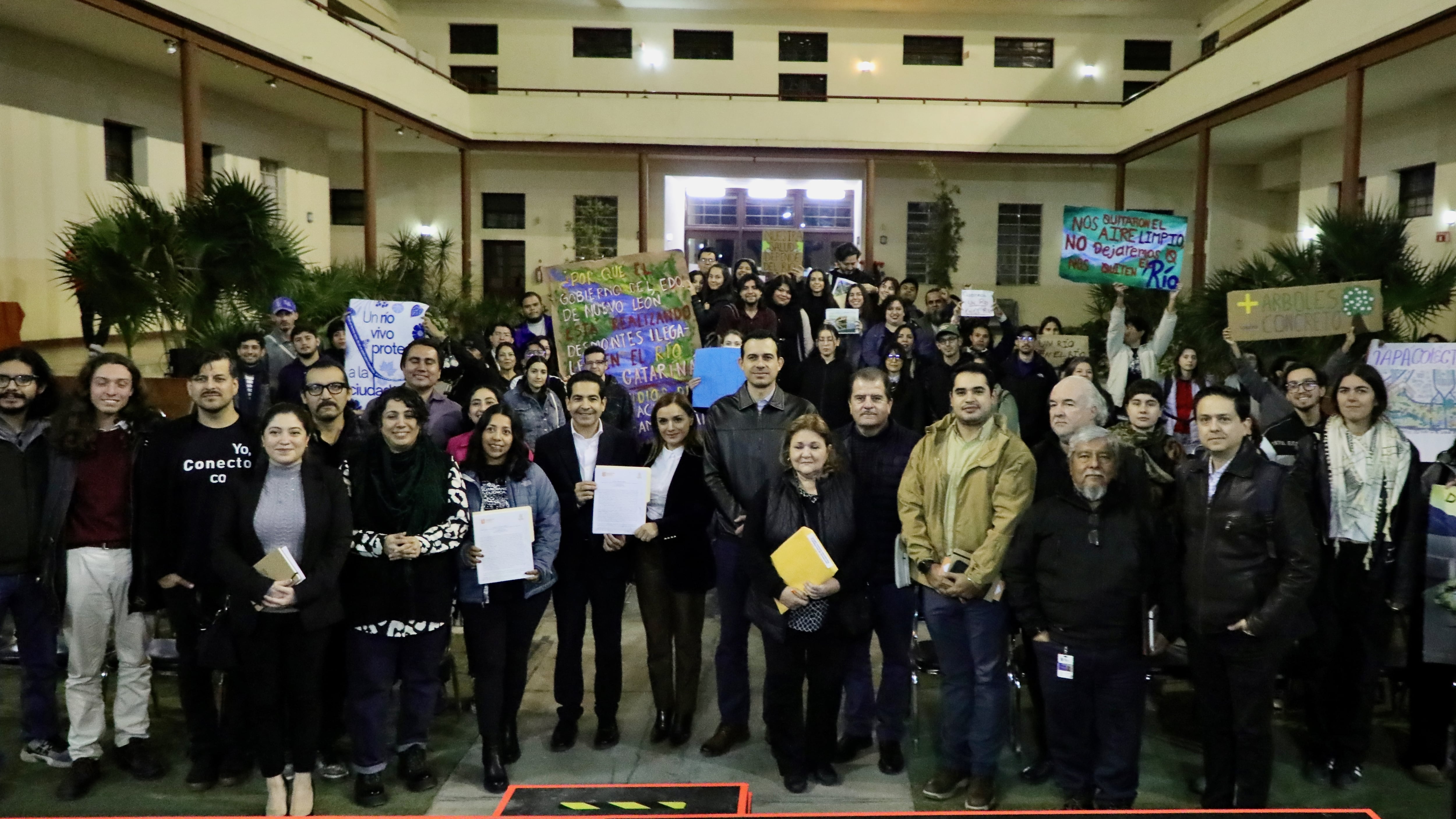 La Audiencia Pública organizada y moderada por la Secretaría de Participación Ciudadana.