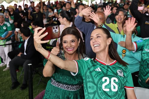 ¿Dónde vio Claudia Sheinbaum la gran inauguración del Mundial 2026?