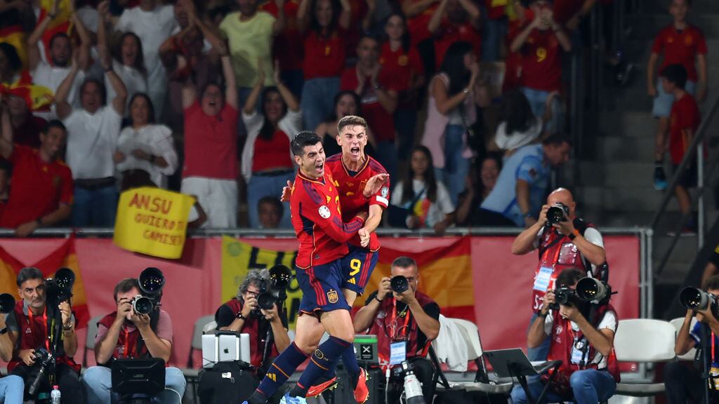 España vs. Escocia.