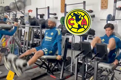 Cibernautas se burlan de jugadores del América por este video de su entrenamiento