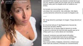 Cecilia Sopeña se baja de la bici y del OnlyFans: buscará borrar lo