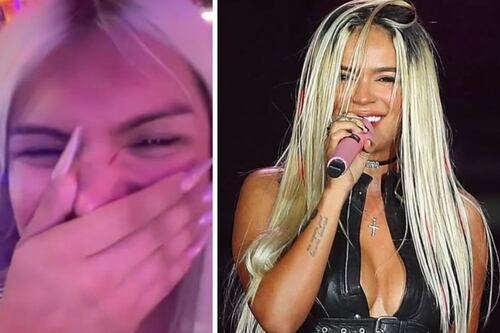 Mesera confunde a Wendy Guevara con Karol G: esta fue la reacción de la influencer
