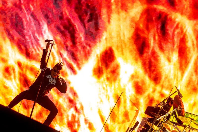 La banda de rock progresivo convocó a miles de fans