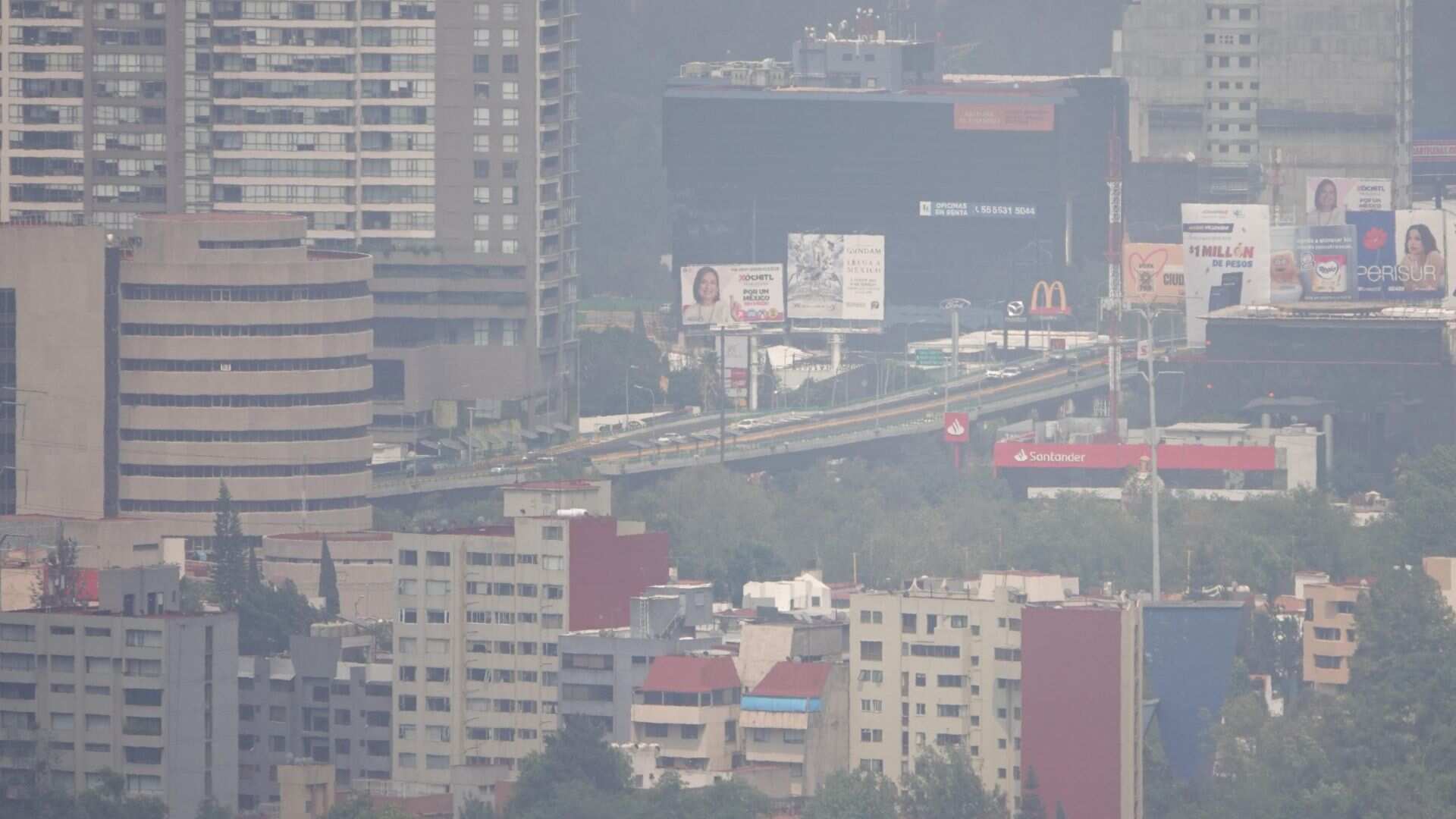Contaminación persiste en Valle de México y continúa contingencia ambiental