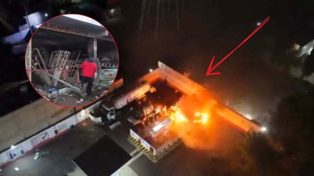 Explosión en gasera de Chalco