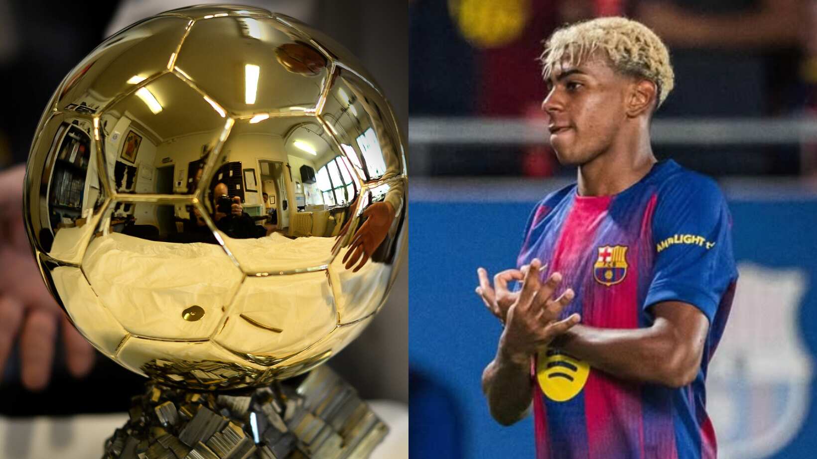 Lamine Yamal es candidato a ganar el Balón de Oro.