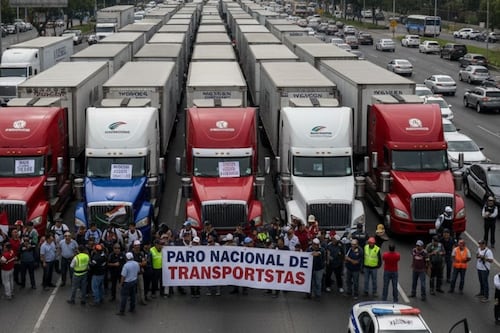 Bloqueos en México este 6 de abril por transportistas: estas son las vías afectadas