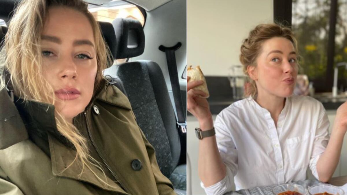 Amber Heard vive su vida.