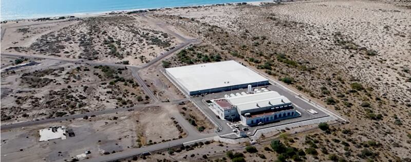 Estación Desaladora de Agua de Mar en Guaymas
