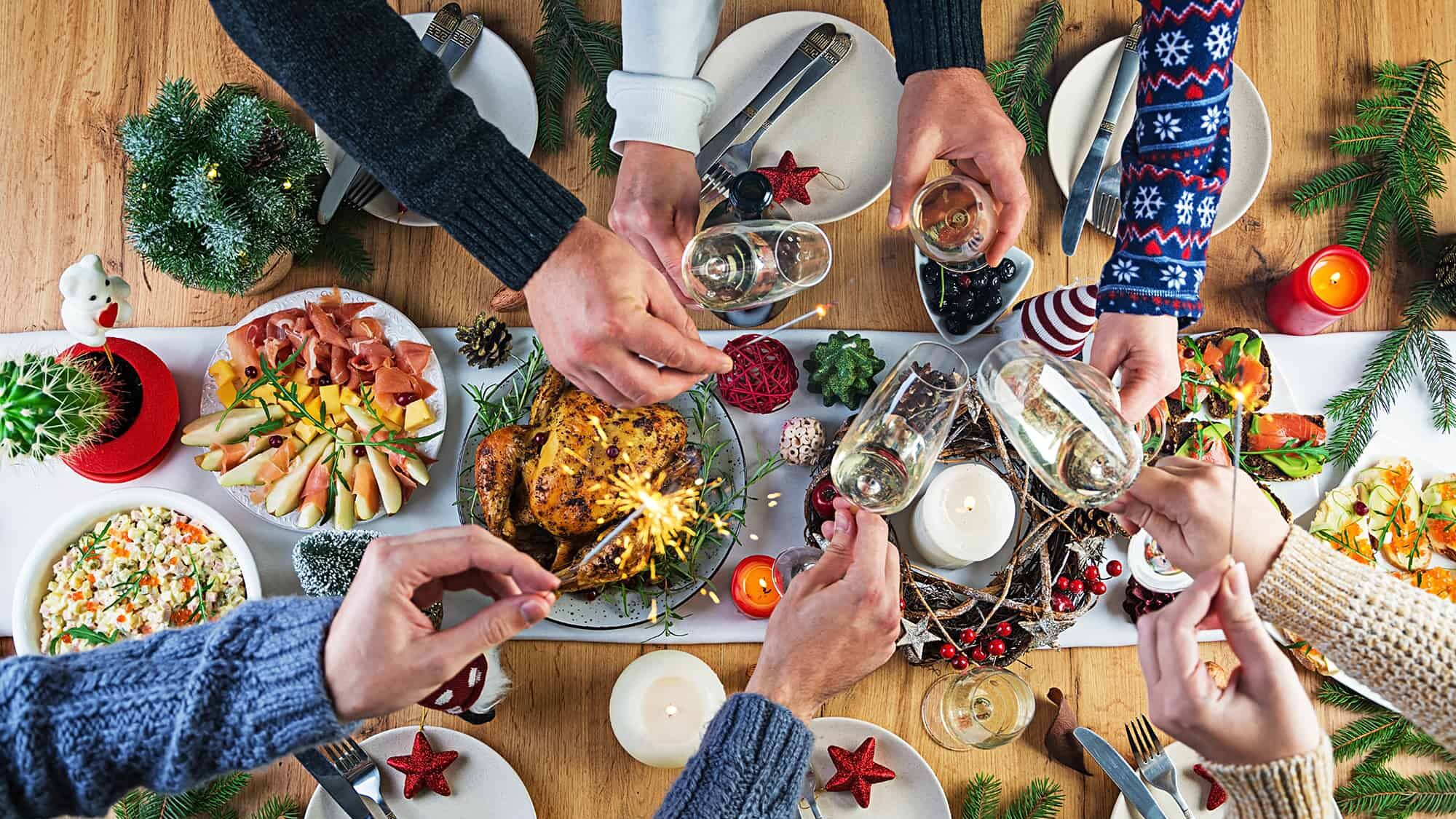 Celebración de navidad