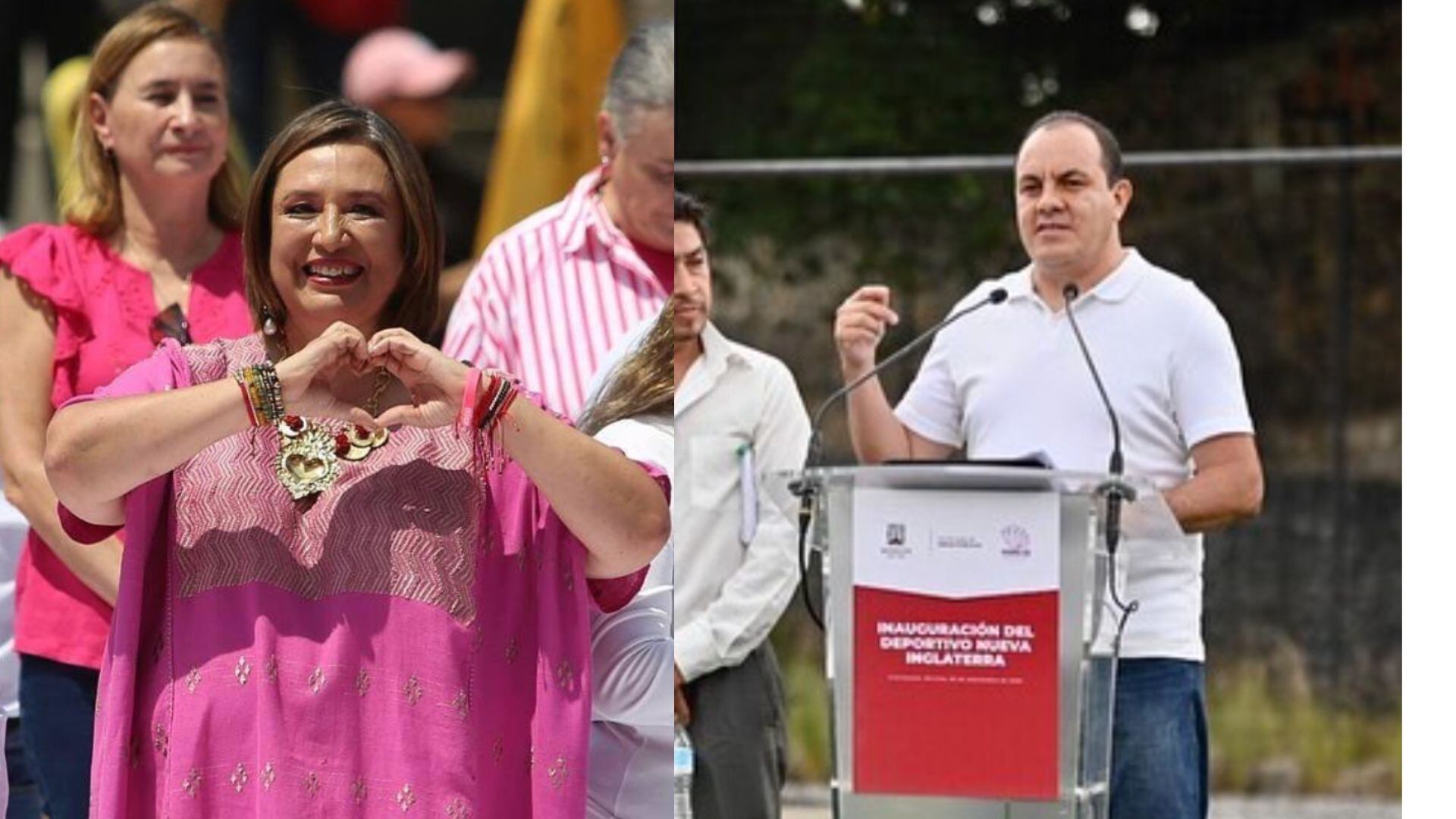 Xóchitl Gálvez - Cuauhtémoc Blanco