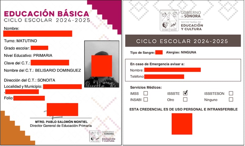 La filtración incluye las credenciales de menores de primaria con información altamente sensible.