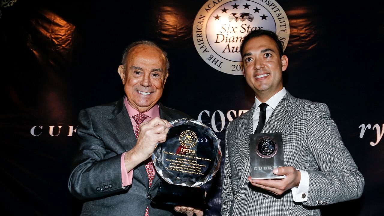 Grupo Costeño recibe el premio Six Star Diamond Award por su alto nivel de hospitalidad