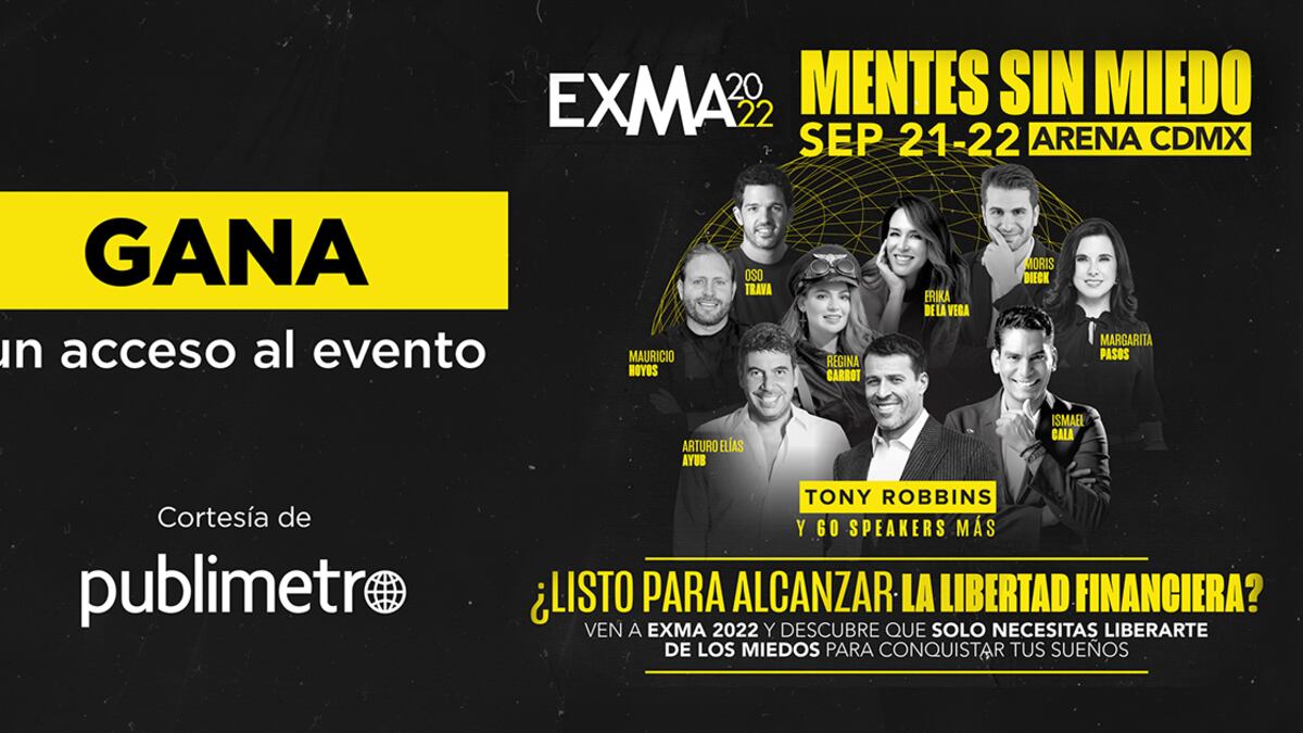 Gana un acceso para el evento de EXMA