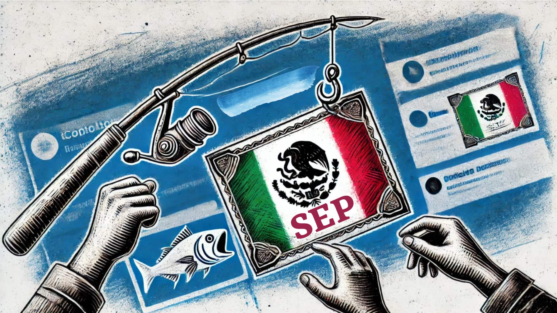 Facebook se convierte en canal para sitios que imitan a la SEP y engañan con certificados académicos falsos.