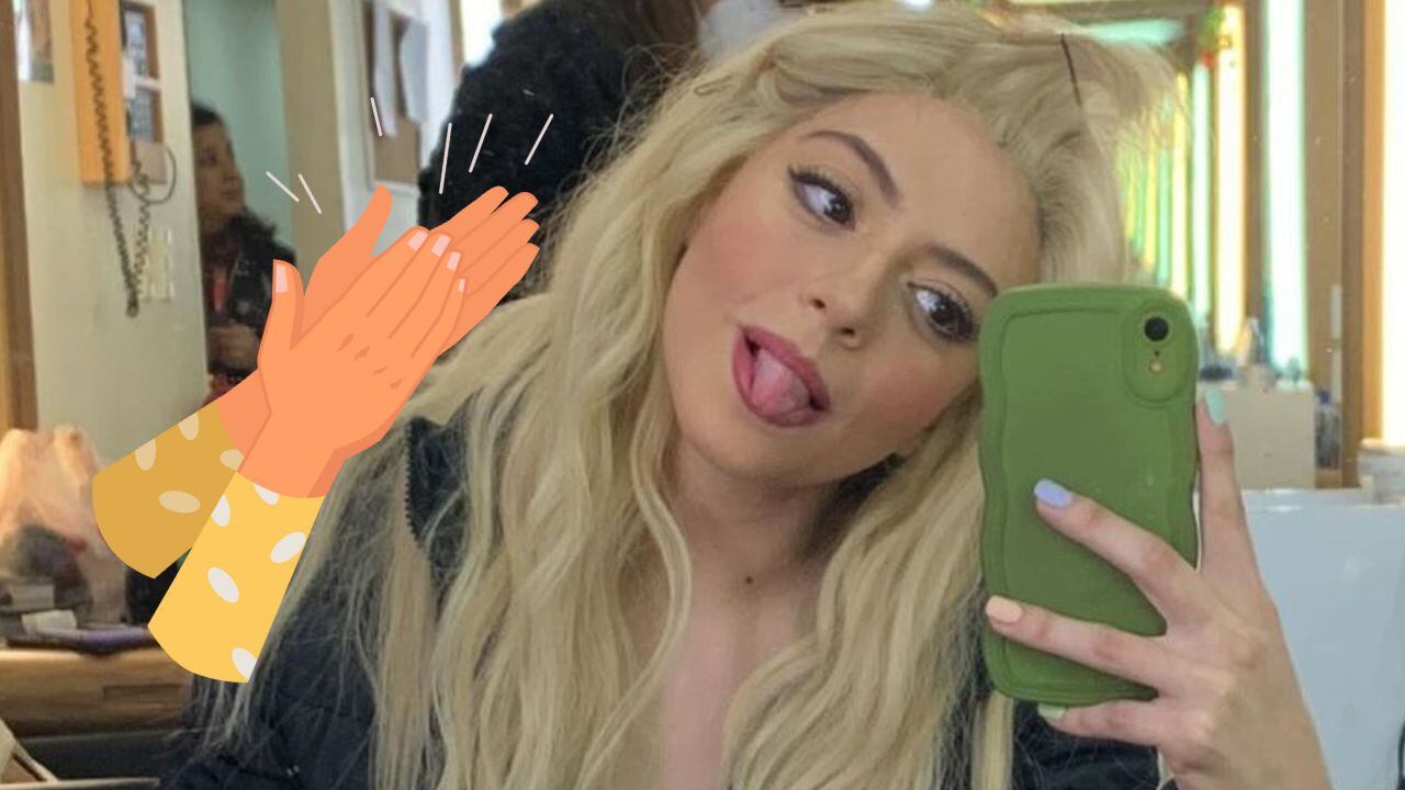 La hija de Héctor Parra se prepara para debutar como actriz un musical.