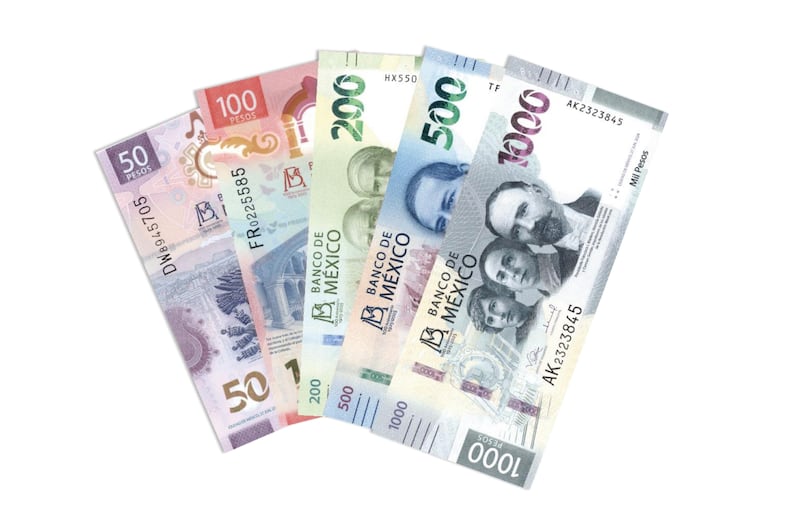Billetes conmemorativos por los 100 años del Banco de México