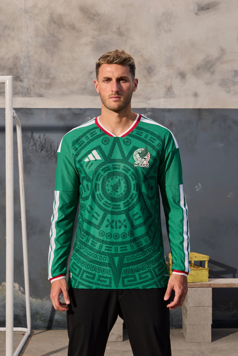 Uniforme de México para el Mundial 2026