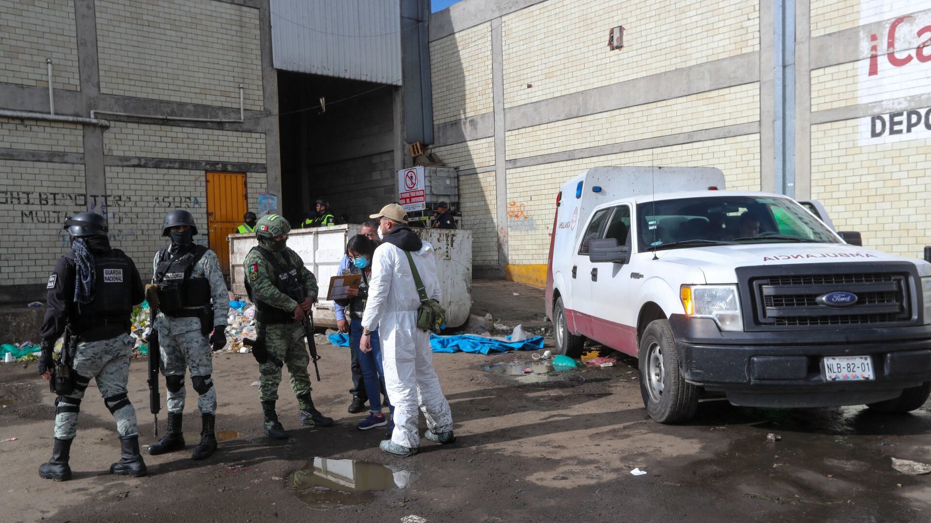 Muertos en central de abasto de Toluca recibieron múltiples amenazas
