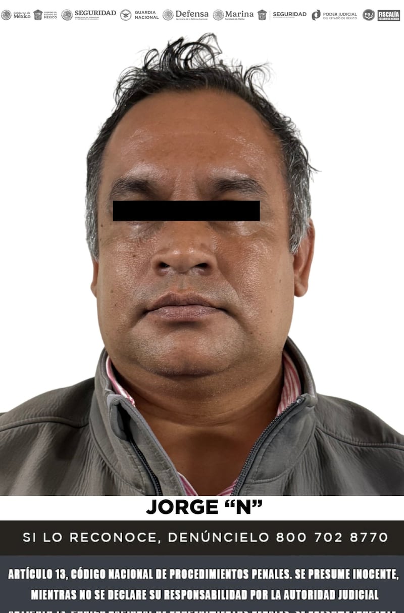 Prisión preventivo contra 5 personas por extorsiones en el Estado de México