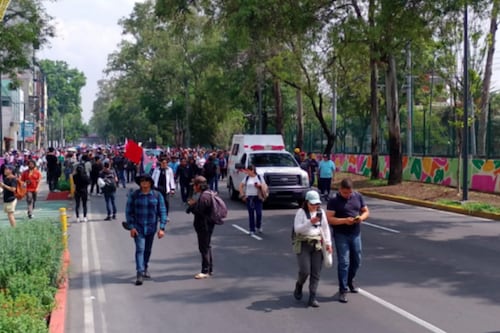Caos en la inauguración del Mundial: CNTE paraliza transporte en el sur de la CDMX