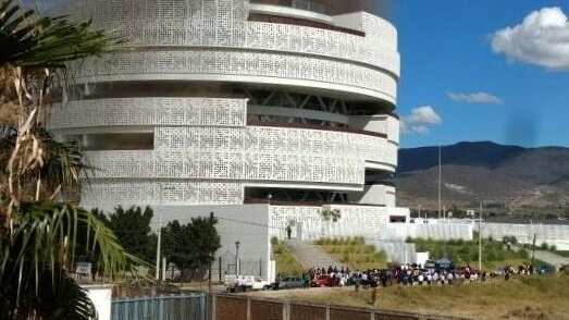 Incendio Edificio del poder judicial Oaxaca
