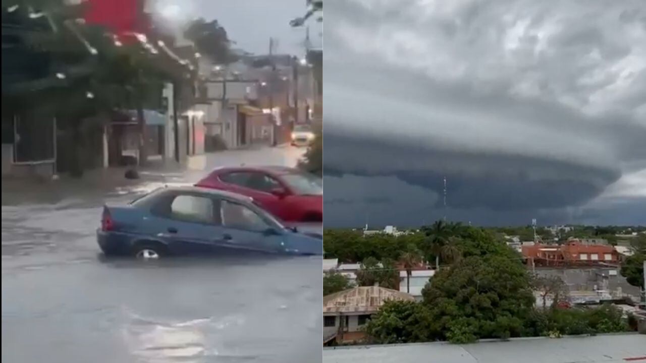 Huracán Alberto se aproxima: Cancún inundado y paralizado tras lluvias intensas en Quintana Roo
